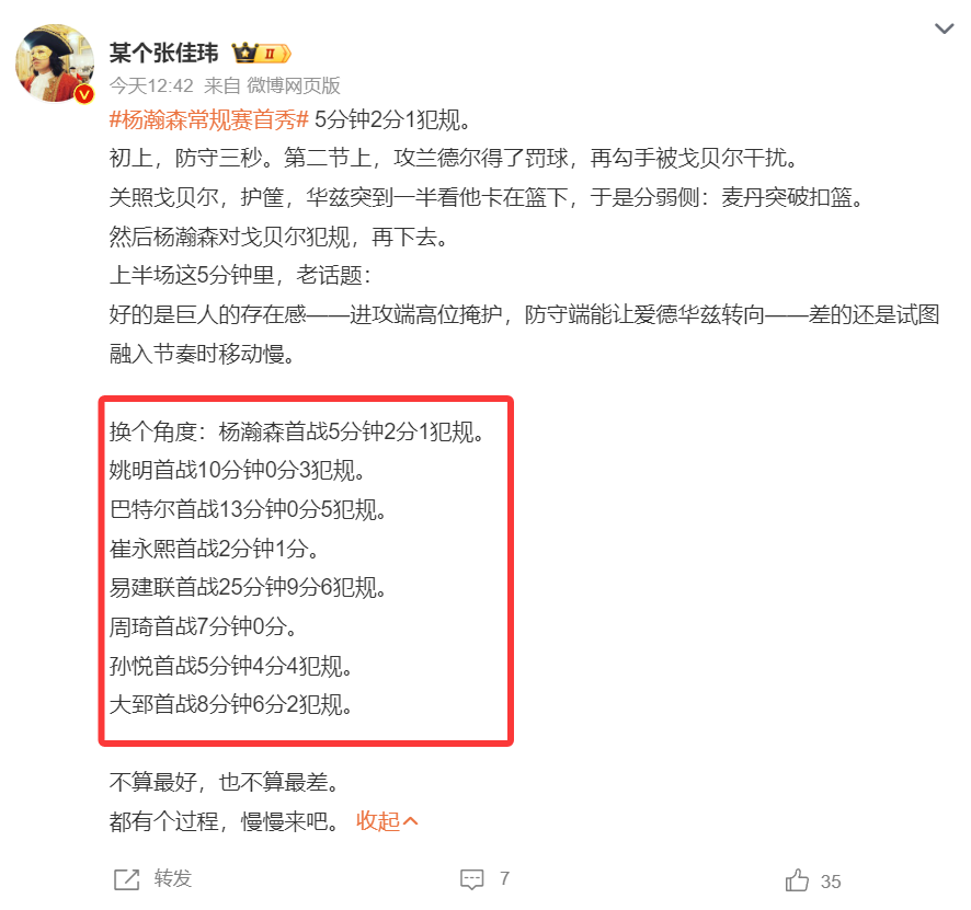 这只能说明, 姚明首秀 这只能说明, 姚明首秀